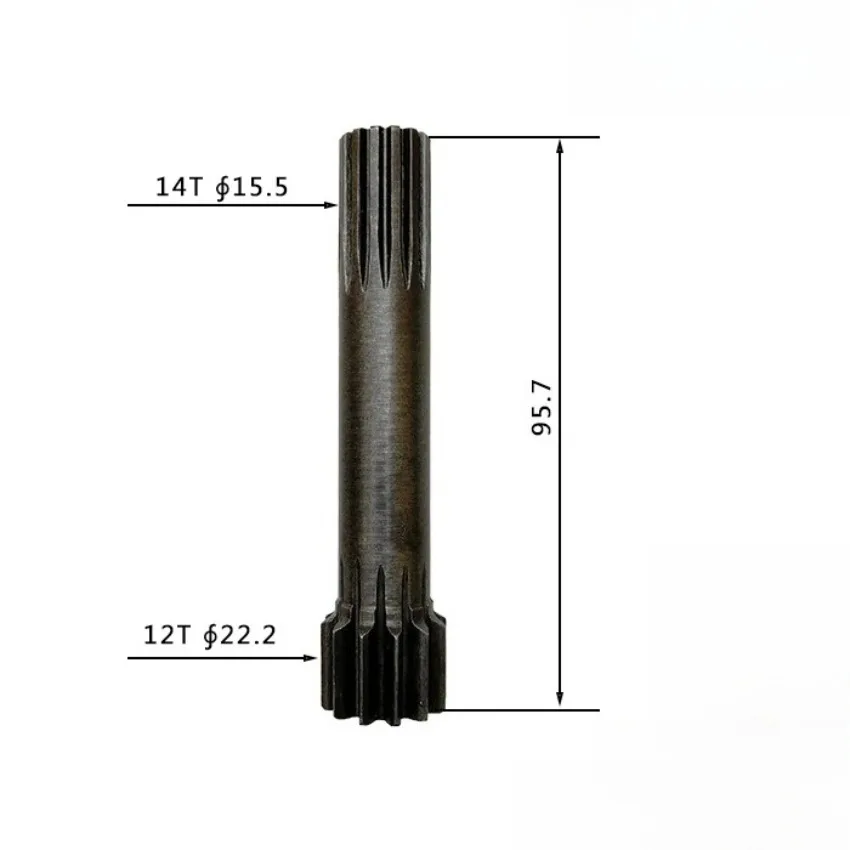 For Komatsu PC40MR-2/PC55MR-2/PC56-7 Excavator Walking Motor Planetary Gear Used for Heavy Equipment Construction