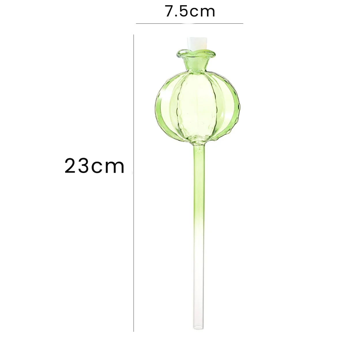 ABLJPlant 散水グローブ、3 個の吹き植物散水装置、自己散水グローブ屋内植物サボテン用散水グローブ