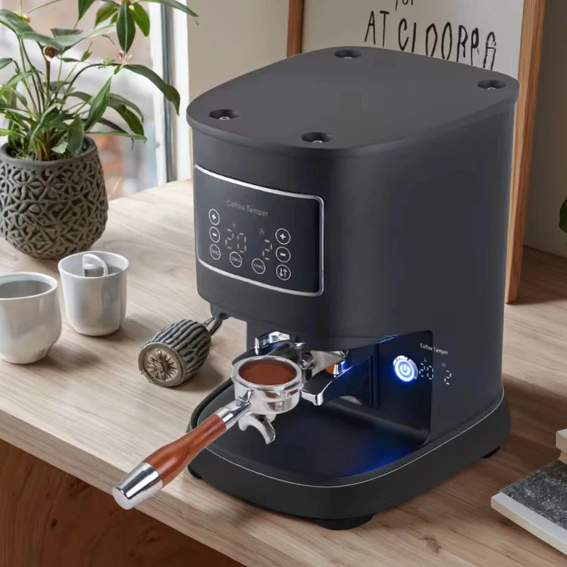 

Latest Electric Coffee Tamper Machine Automatic Presser Espresso Powder for Professional Cafes