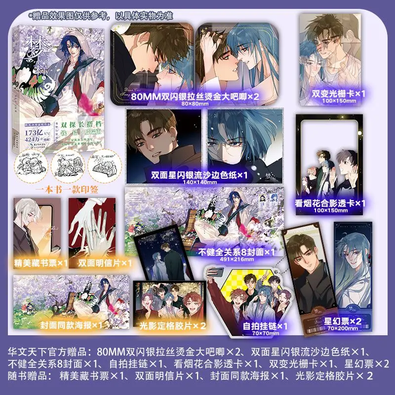 Meng Xin Biao Vol.5 Comic Book Original Name Unsound Relationship/Defectice Lovers 8 Chinese Detective Suspense BL Manga Book