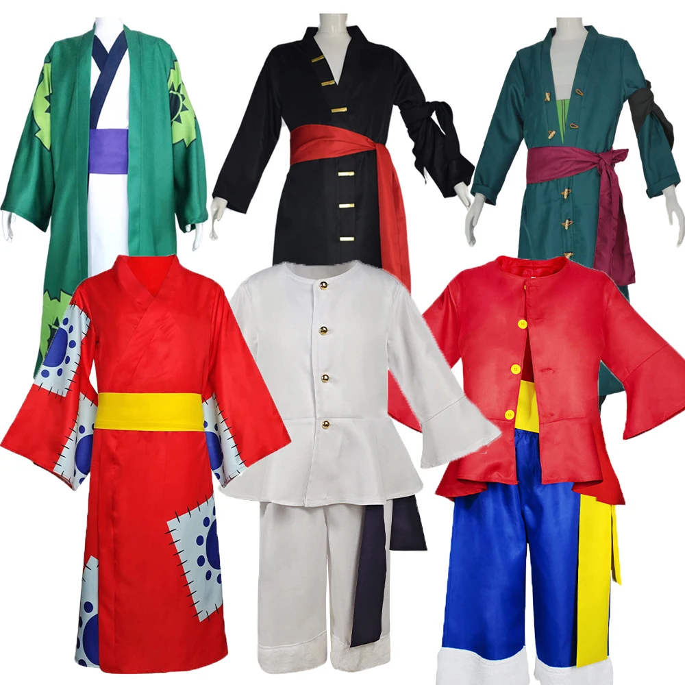 Disfraz de Cosplay de Anime Monkey D. Luffy, Dios del Sol de ONE PIECE, Luffy Nika, Quinta Marcha Helios Nica, Juego de Rol de Wano, Disfraz de Roronoa Zoro