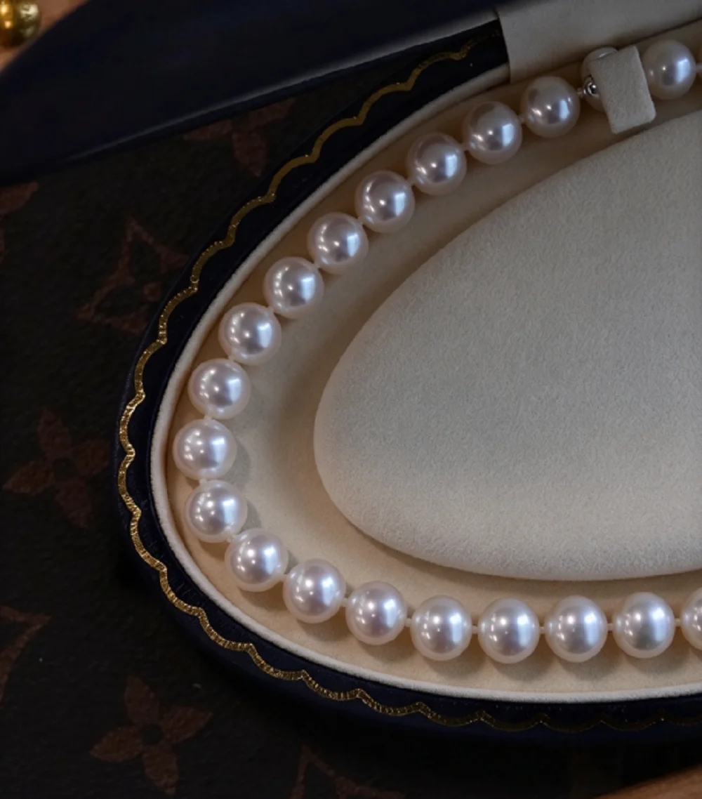 Classic Natural Japanese Pearl - огляд і ціна Silver Bead Clasps For Pearl Necklace