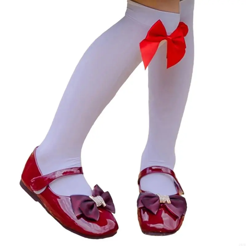 2025 NOWOŚĆ SWEET BOWS CALF SCOCKS SKPARS DESPABLE SHEER SIORL STOCKIS DLA GIRLE