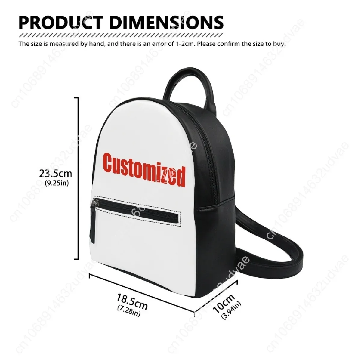 K-Pop Demon Hunters Backpack Purse Women Schoolbag Personalized Double Shoulder Bag High Quality Mini Daypack Leather Travel Bag