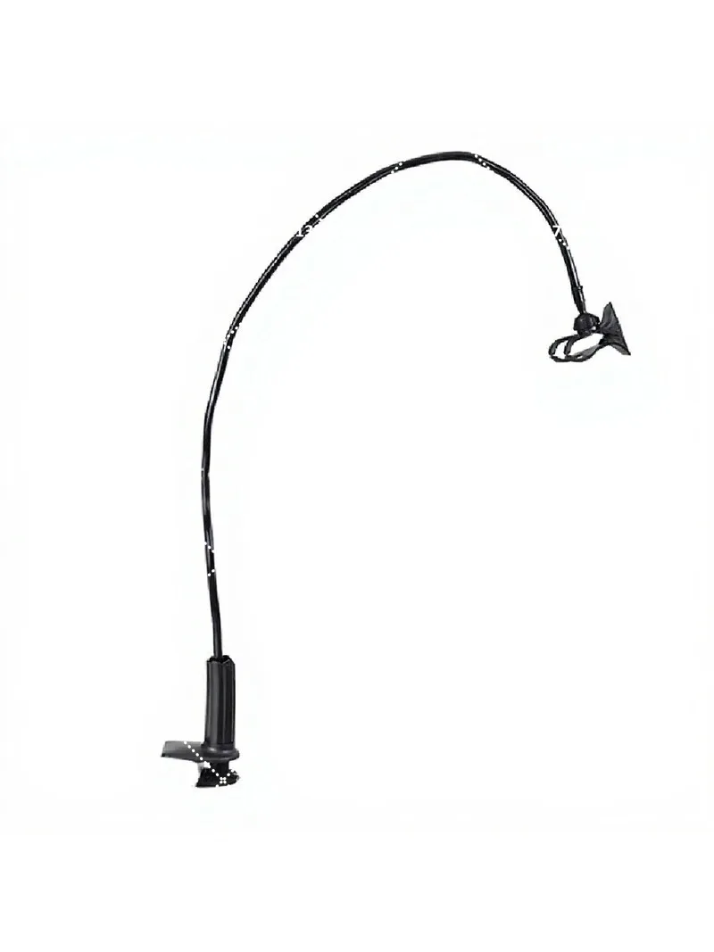 Hose Holder with Clamp for Bed Mounting, Tube Management Accessory, Secure Tubing Organizer for Stand