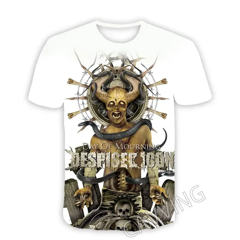 Despised Icon  Rock 3D Printed  Casual Fashion T-shirts Hip Hop Tee Shirts Harajuku Styles Tops Fashion Clothing  for Women/men