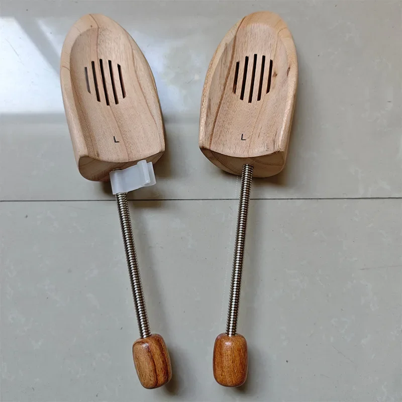 Schuhspanner aus Holz für Herren und Damen, zur inneren Stützung, verhindert Verformung, formt die Schuhe, verhindert Falten, 2 Stück. – Detail 13