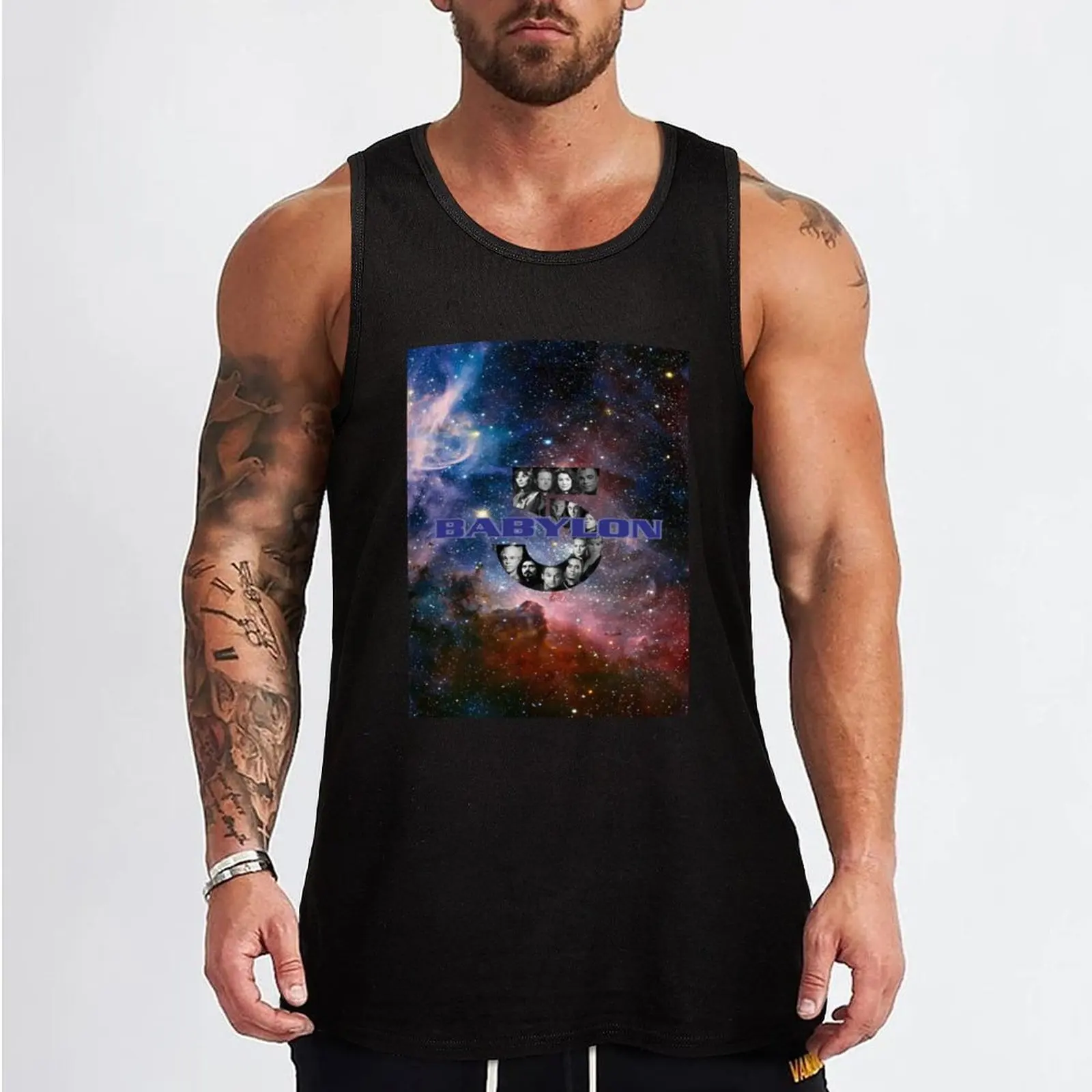 Babylon 5 Tank Top t-shirt for man anime gym