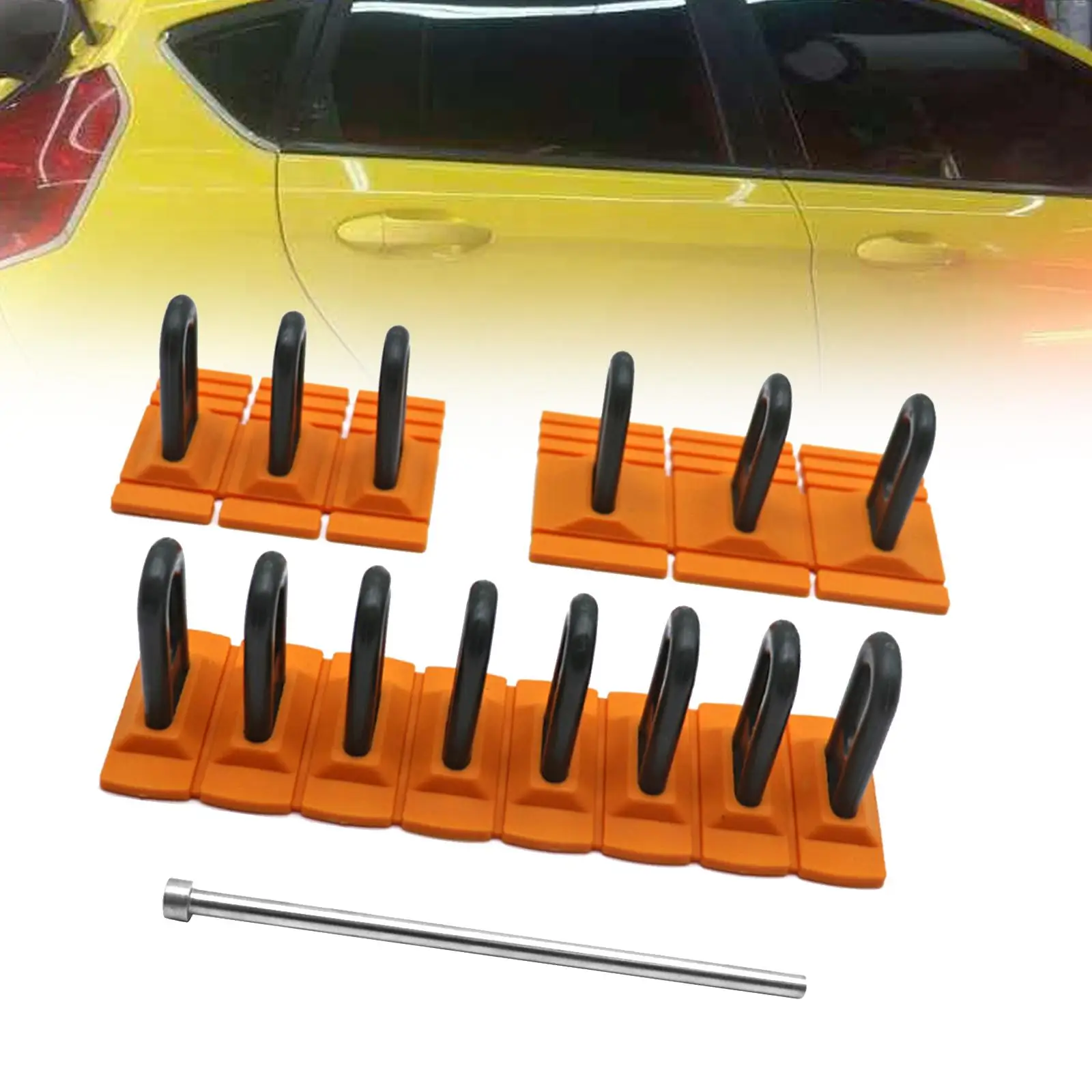 

Generic Car Repair Tools Paintless Removal Labor Saving Hand Tools Multifunctional Removal Puller Tabs Tool for Car Body