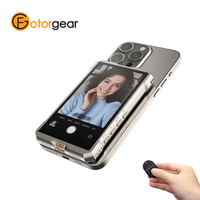 Fotorgear MS01 Magnetic Phone Selfie Monitor Screen for Smartphone Rear Camera Selfie Vlog Live Stream for iPhone Android