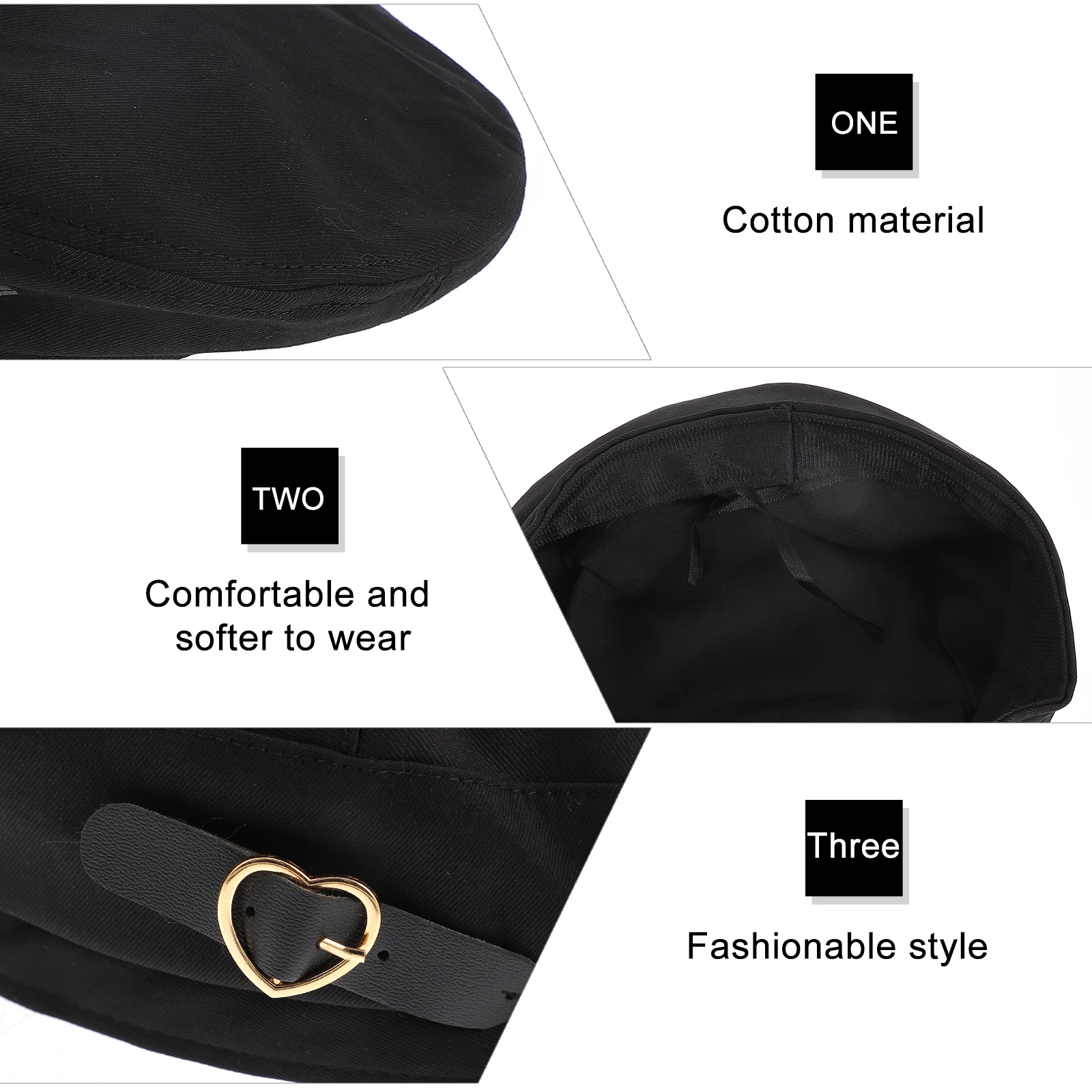 

1pcs Women Beret Vintage Beanie Hat Autumn Winter Warm Fashion Elegant Soft Comfortable Daily Party Gift For Women Vintage