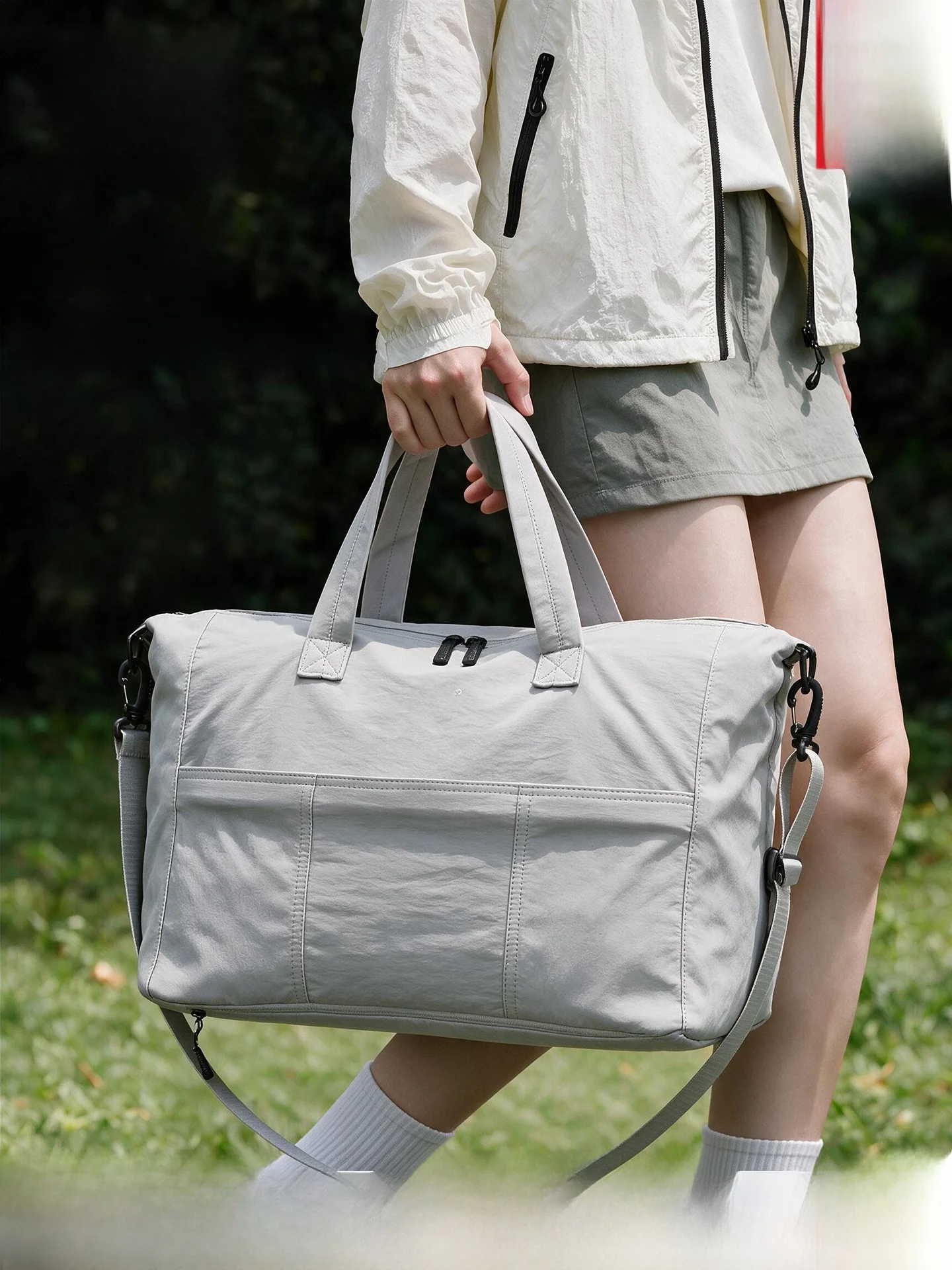large-capacity-travel-bag-women's-lightweight-handheld-fitness-bag-wet-and-dry-separation-oxford-cloth-fashion-trend-youth-le