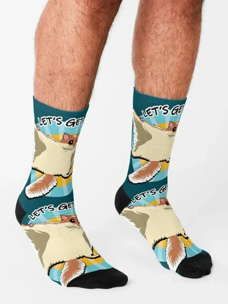 Let's Get Nuts | Flying squirrel Socks professional running gifts sheer funny sock Socks Girl Men's