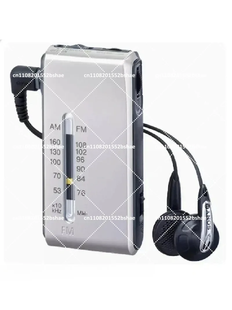 Portable FM/AM Radio with Stereo Sound, Pocket Size Transistor Receiver for Outdoor Travel