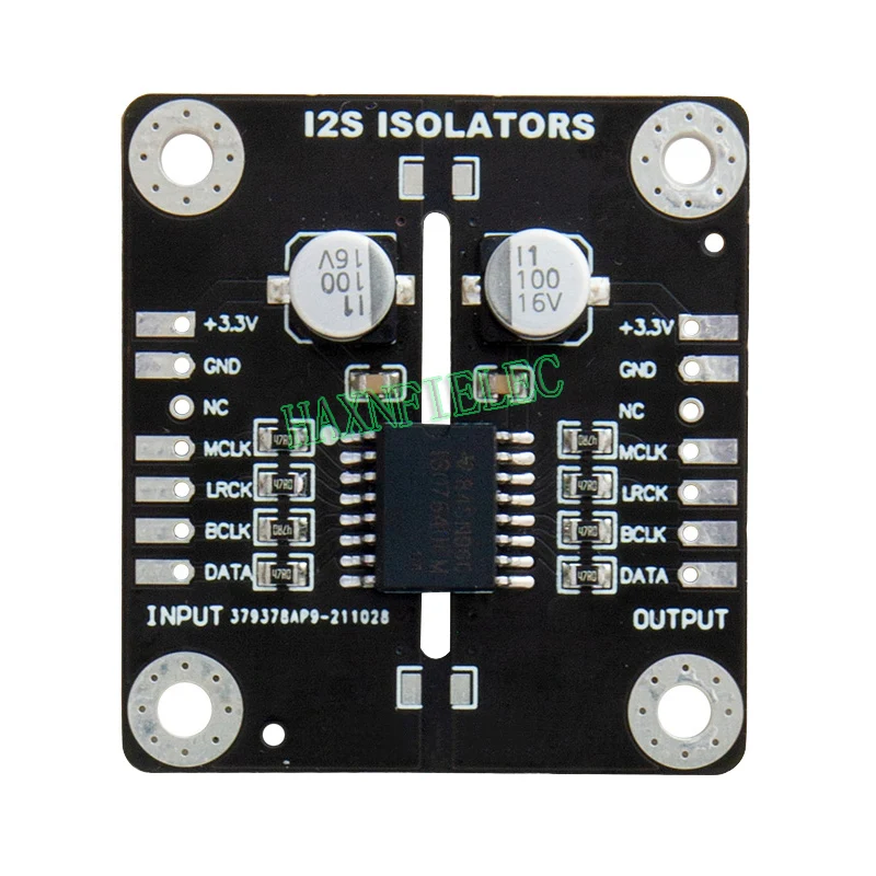 I2S IIS Signal Isolation Board Isolator For Amanero Digital Audio Interface PCHIFI Separation Noise Eliminate Interference