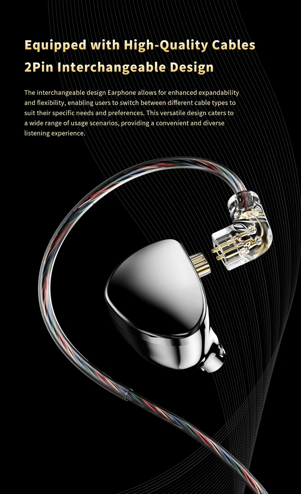 TRN MT5 Earphones Dual Dynamic Driver In-Ear Monitors Headphones