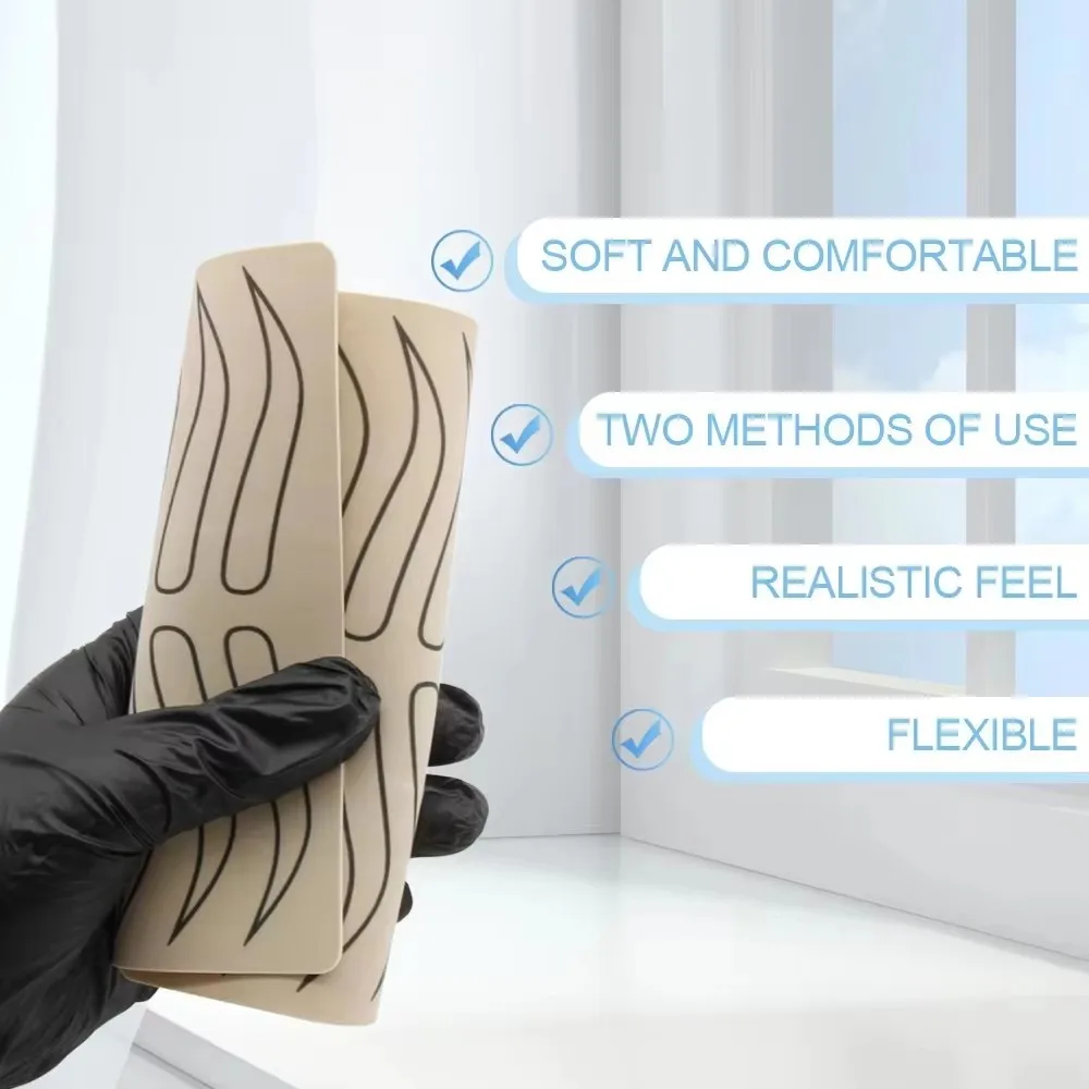 30/20/5/3/1 قطعة Microblading الوشم ممارسة الجلد الحاجب الوشم الجلد الوشم التدريب الجلد ل تجميل دائم أداة اكسسوارات