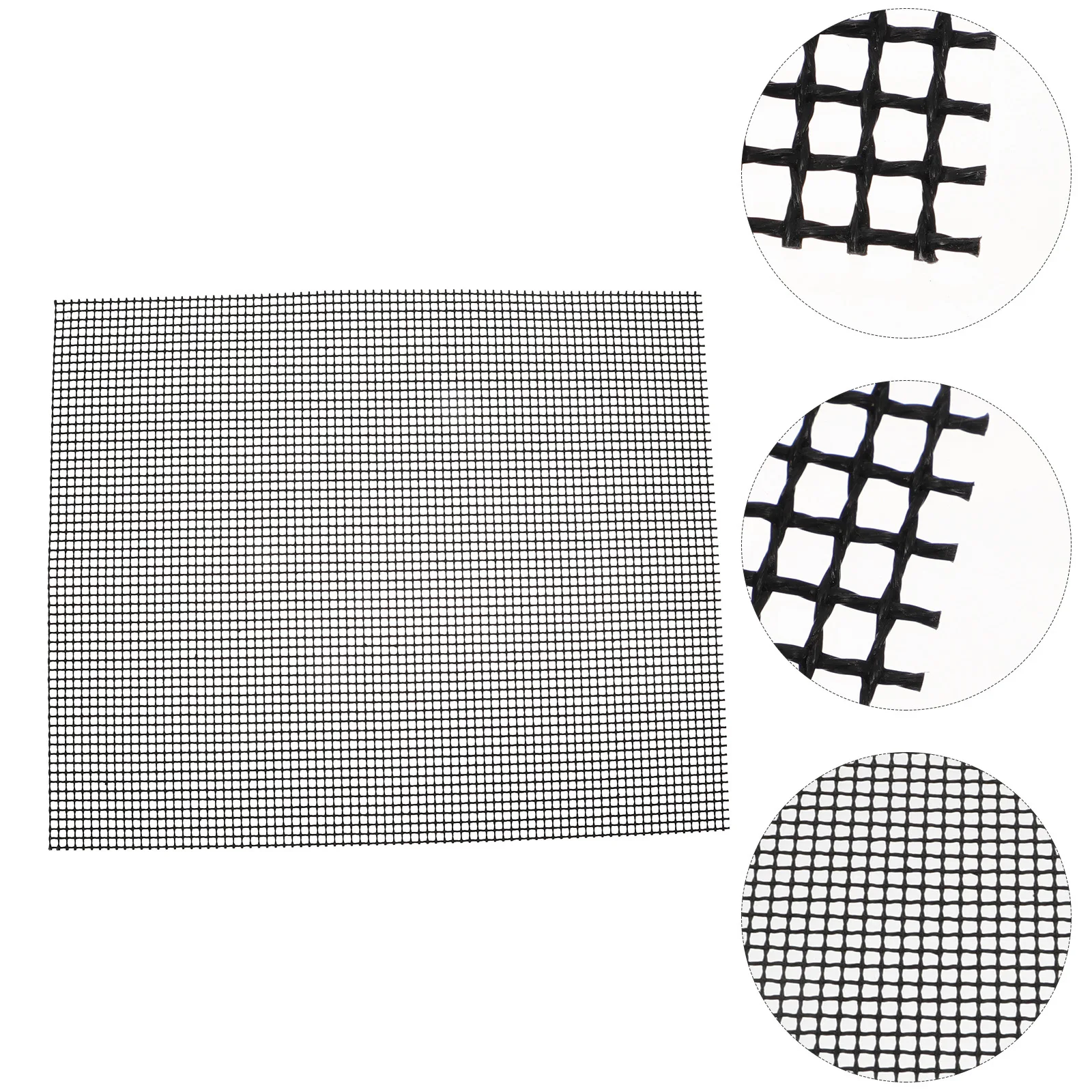 

6Pcs Reusable Bbq Grill Mats Non Stick Heat Resistant Mesh Barbecue Pad Outdoor Baking Sheet Non-Stick Grill Mat