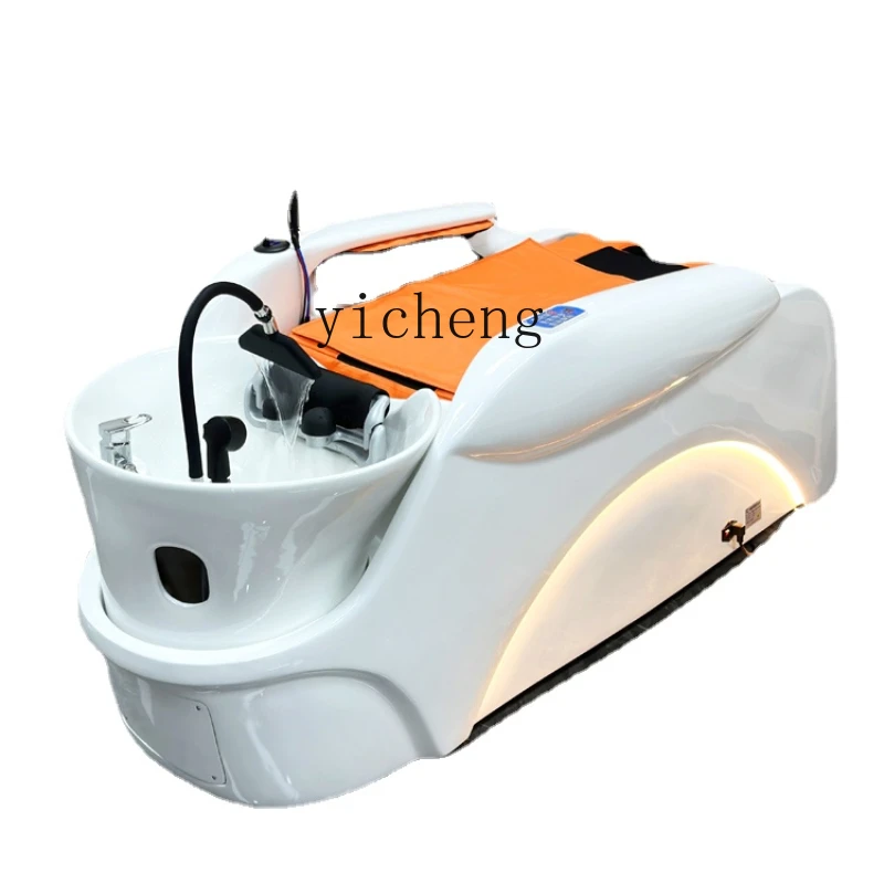 XL Automatic Intelligent Massage Shampoo Bed Beauty Salon Head Treatment Water Circulation Fumigation