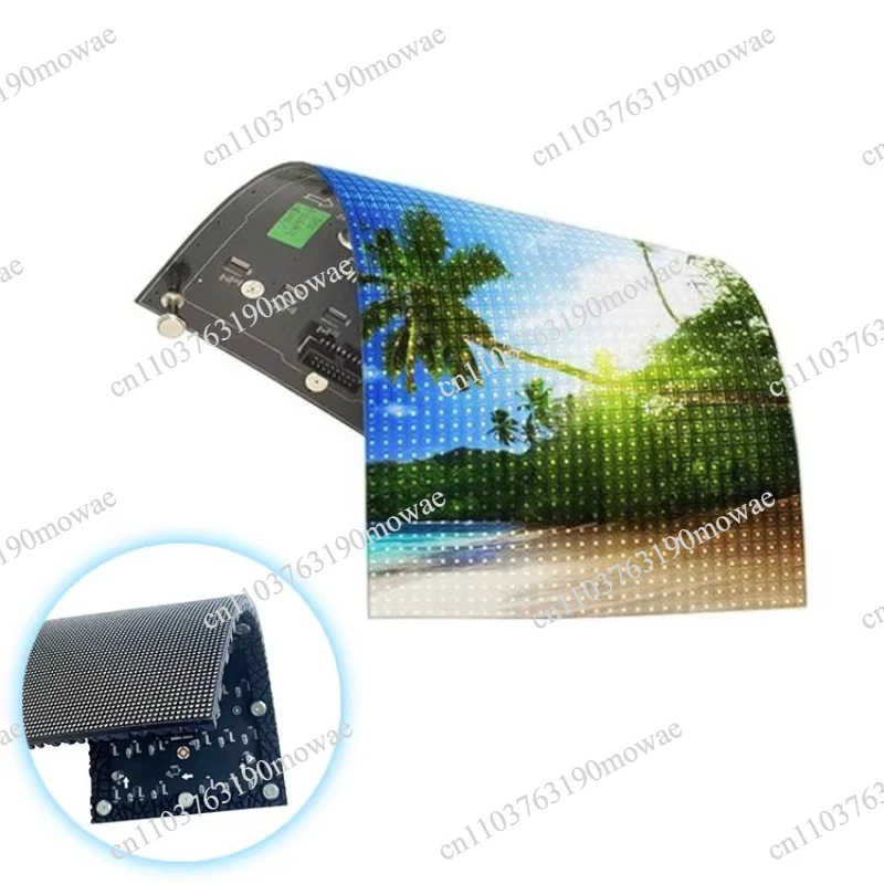 Flexible Module Advertising Screen P2.5 Flexible Letter Signage Panel Flexible Display