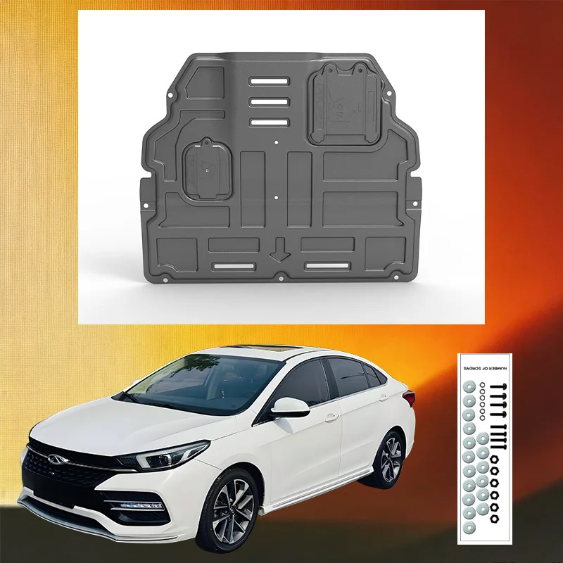 Durable Underbody Protection Engine Skid Plate For Chery Arrizo 6 2018-2021 1.5T  High Quality Engine Shield Car