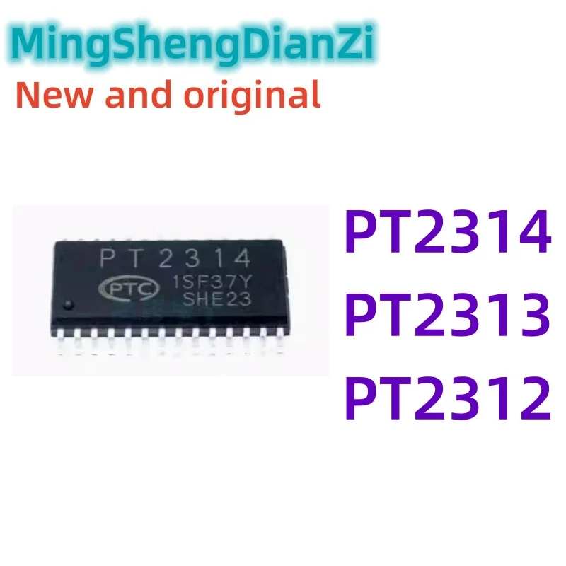 5 piezas Neue und Original PT2314 PT2314E PT2314L 2313 2312 SOP28