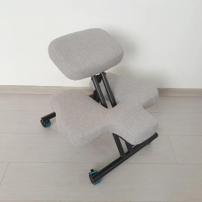 كرسي الركوع - مقعد مكتب كمبيوتر مريح للمكتب المنزلي للجلوس النشط وتخفيف آلام الظهر والرقبة وتحسين الموقف