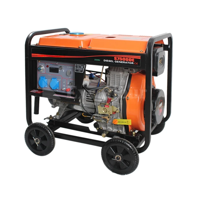 2kva 3kva 4kva 5kva 5.5kva 6kva 6.5kva 7kva 8kva 9kva 3000 watt 3000w Portable Strong Power Small Generator With Engine