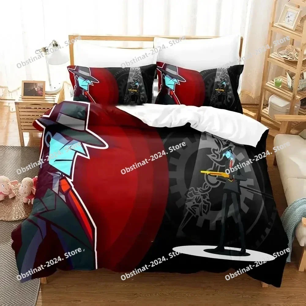 3d Game Ghost Trick Phantom Detective Bedding Set Printed single Comforter Duvet Cover Pillow Case 3 Pieces Sets Kids Adult Size