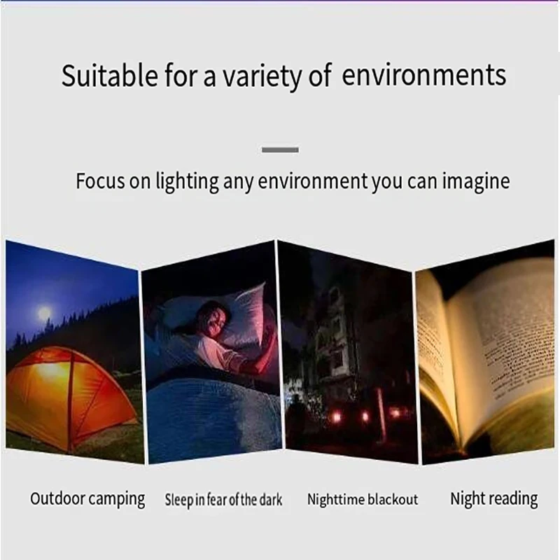 سيارة صغيرة USB LED المحيطة ضوء الزخرفية جو مصابيح للبيئة الداخلية السيارات الكمبيوتر الكمبيوتر المحمولة ضوء التوصيل اللعب