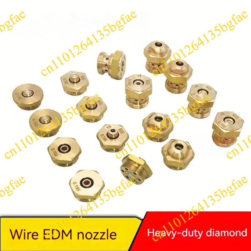 1Pc Ø0.192 Ø0.195 Wire Guide Nozzle Wear-Resistant Water Nozzle for Medium Speed EDM WEDM Wire Cutting Machine Spare Parts