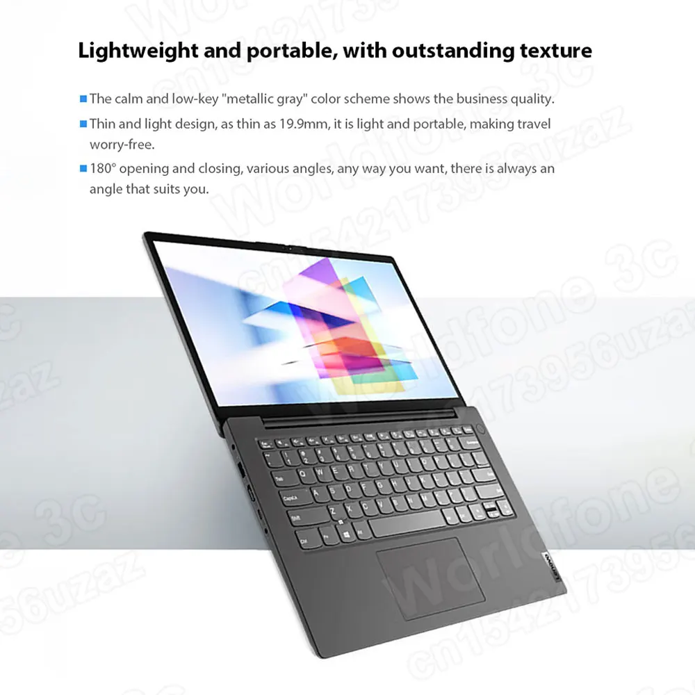 Lenovo Yangtian V14 Slim Laptop Intel Core i5-12500H UHD Graphics 16GB RAM 512GB/1TB SSD 14inches FHD Screen Notebook PC 2023