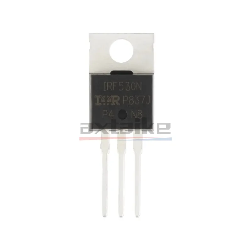 10PCS IRF530 IRF530N IRF530NPBF IRF530NSTRLPBF IRF530NS F530NS TO-263 D2PAK 17A 100V 70W SMD DIP N-channel MOSFET Transistor