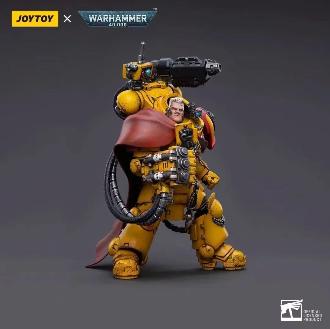 

JOYTOY Dark Source 40K Imperial Fist Thor Galaton Company 1/18 Movable Soldier Hand-on in stock