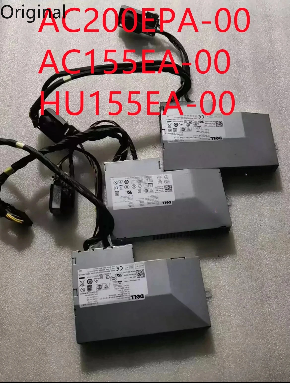 FOR Dell Optiplex 24 7440 3250 5250 7450 AIO all-in-one power supply 18 pin AC200EPA-00 AC155EA-00 HU155EA-00 155W 200W 1pcs