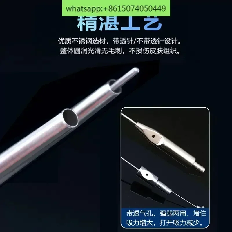 Nasal Aspirator Stainless Steel Surgical Instruments Rhinoplasty Tools Puncture Maxillary Sinus Rinse Nasal Aspiration Tube