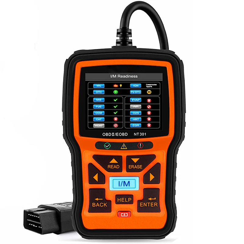 Professional Portable OBD2 Scanner with Live Data Mechanic OBDII Diagnostic Code Reader Tool for Vehicle Check Engine Light