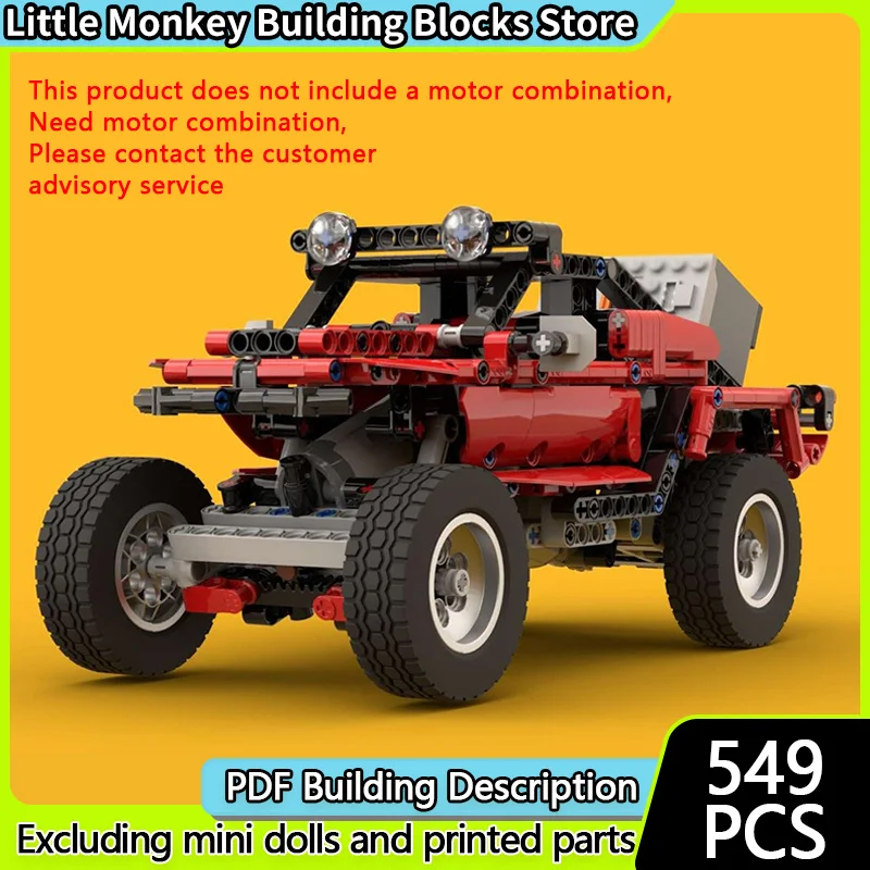 

Speed Racing Car Model MOC Building Bricks Small Off-Road Vehicle Modular Technology Children Holiday Gifts Assemble Toys Suit