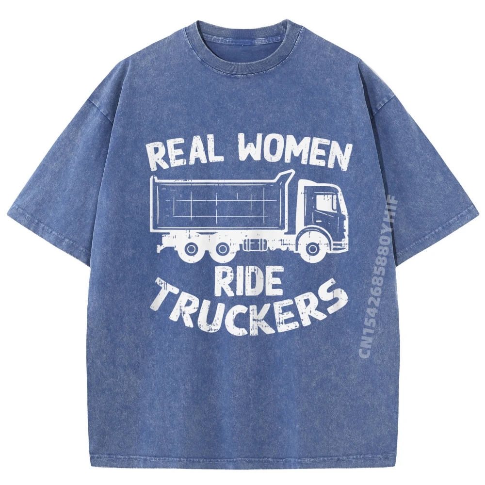 Real Ride Truckers Vrachtwagenchauffeurs Vrouw Vriendin Luxe kleding Tijdelijke speciale gewassen herenkleding Chinese stijl