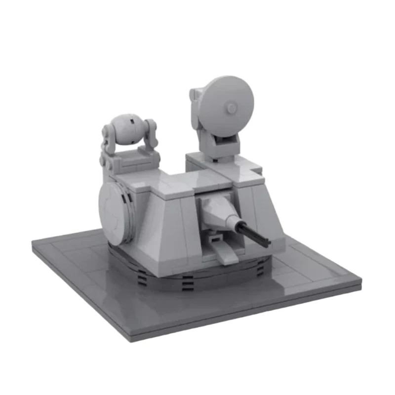 Type 730 30mm Close-In System Model MOC Building Bricks War Equipment Modular Technology Gift Holiday Assemble Children Toy Suit