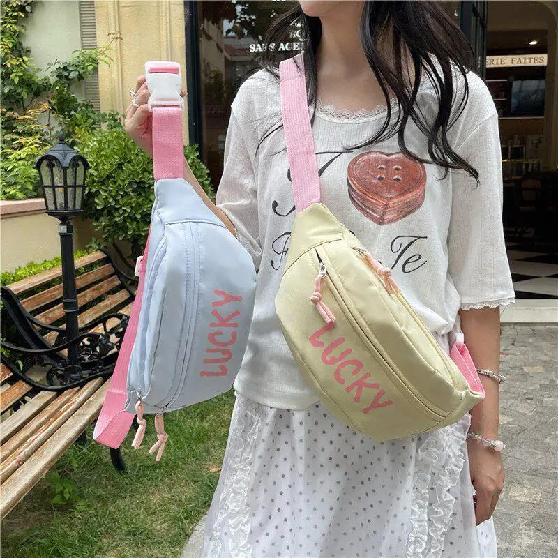 Children's Large Capacity Crossbody Bag Boys' Chest Bag 2026 New Fashion Trendy Girls' Outdoor Backpack Crossbody Bag Women