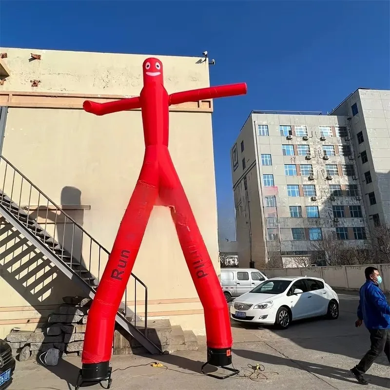 Inflatable Air Dancer Welcome Balloon Dancing Male Inflatable Model 2 Legs Inflatable Air Dancer