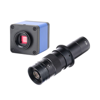 HAYEAR 16MP 1080P 60FPS HDMI USB HD Output Industry C-Mount Microscope Video Camera Remote Control 180X Zoom C-Mount Lens