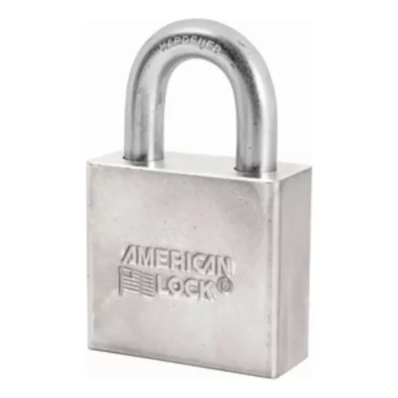 

2 solid steel locks with 51 AL009 A50D main lock and safety hardware lock