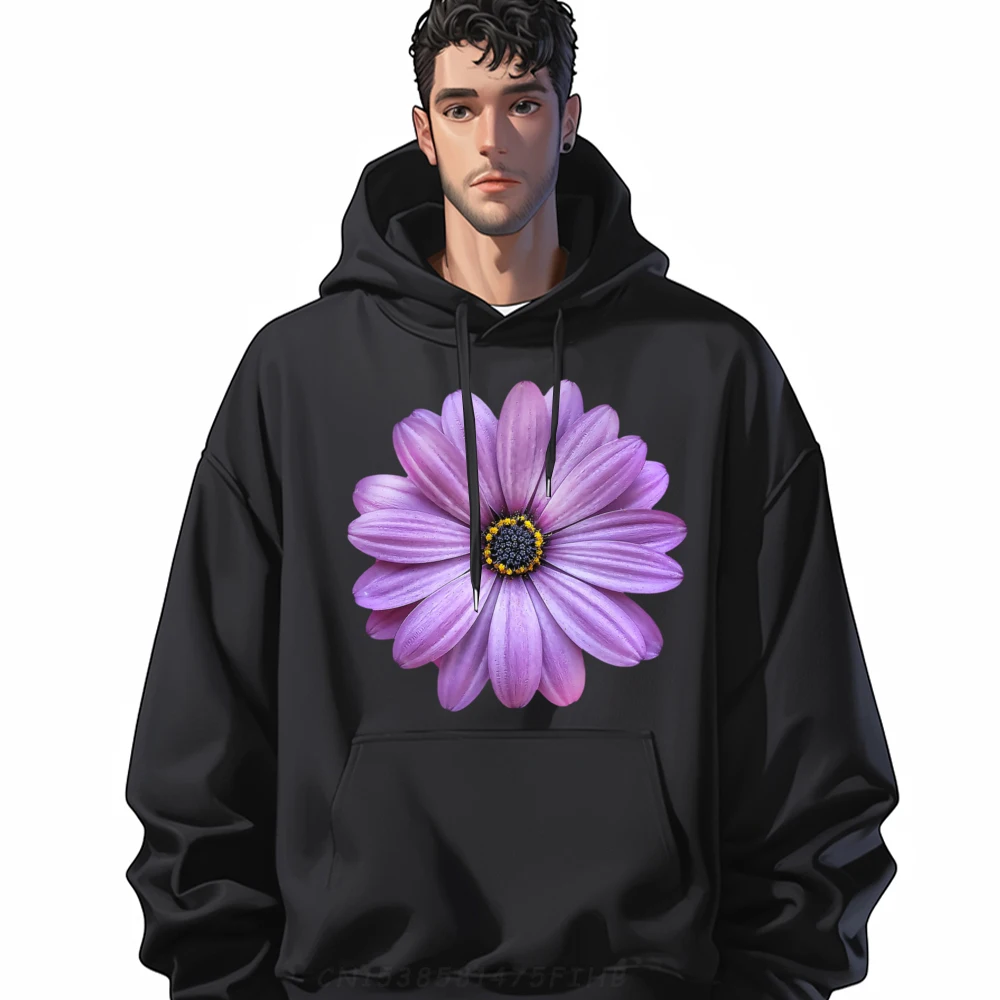 

Pink Purple Flower Daisy Floral Design For Men Daisy Graphic Tees Men Mens Hoodie Aesthetic Pullover