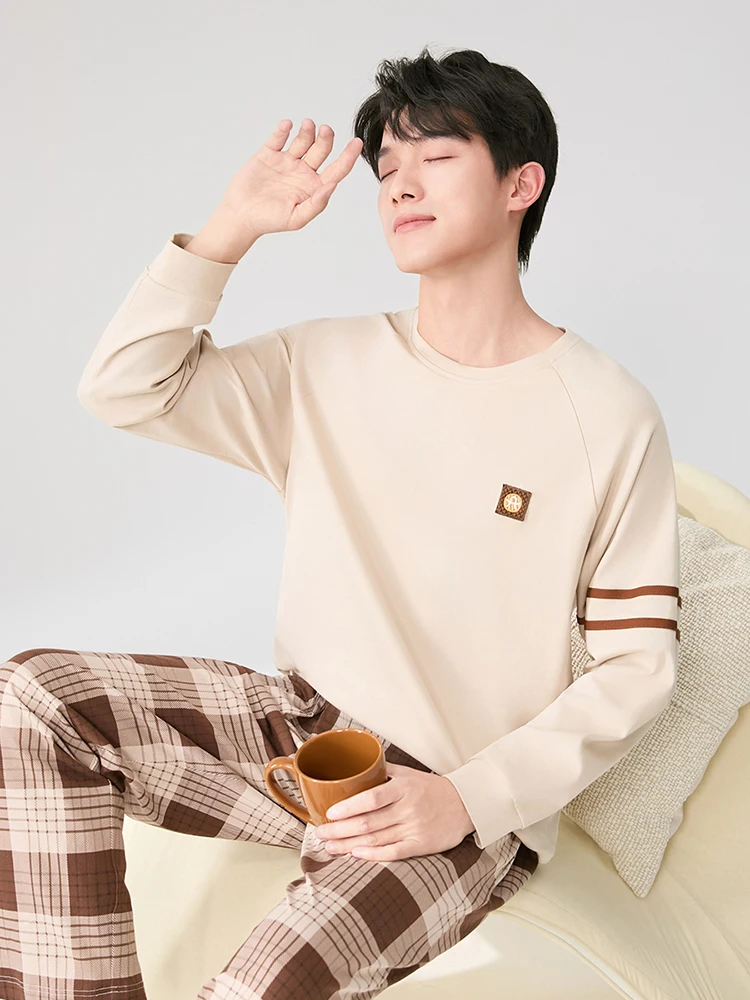 pigiama-fenteng-in-puro-cotone-maniche-lunghe-scollo-rotondo-vestibilita-ampia-abbigliamento-casual-in-cotone-lavorato-a-maglia-per-giovani-autunno-inverno