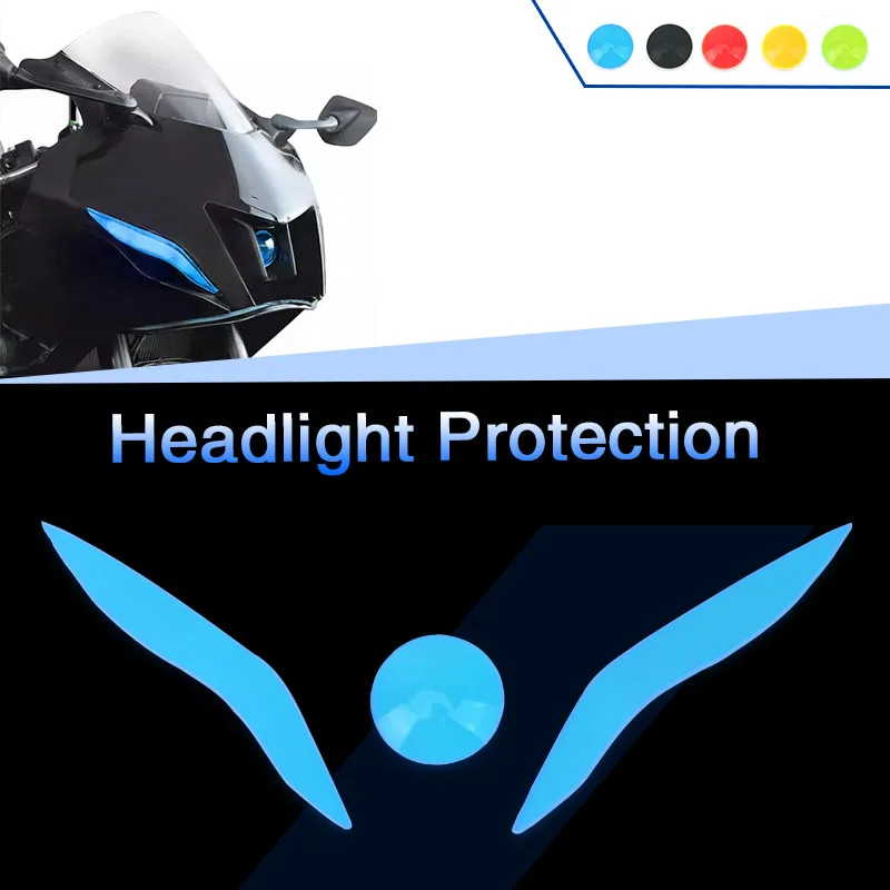 Motorcycle Front Headlight Guard Head Light Lens Cover Protector Fit For YZFR7 YZF-R7 YZF R7 2020-2024
