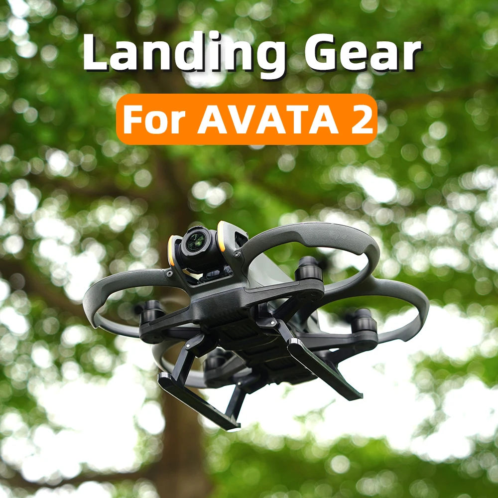 

For DJI Avata 2 Landing Gear Height Enhancement Bracket Drone Sled Folding Protective Bracket Accessories