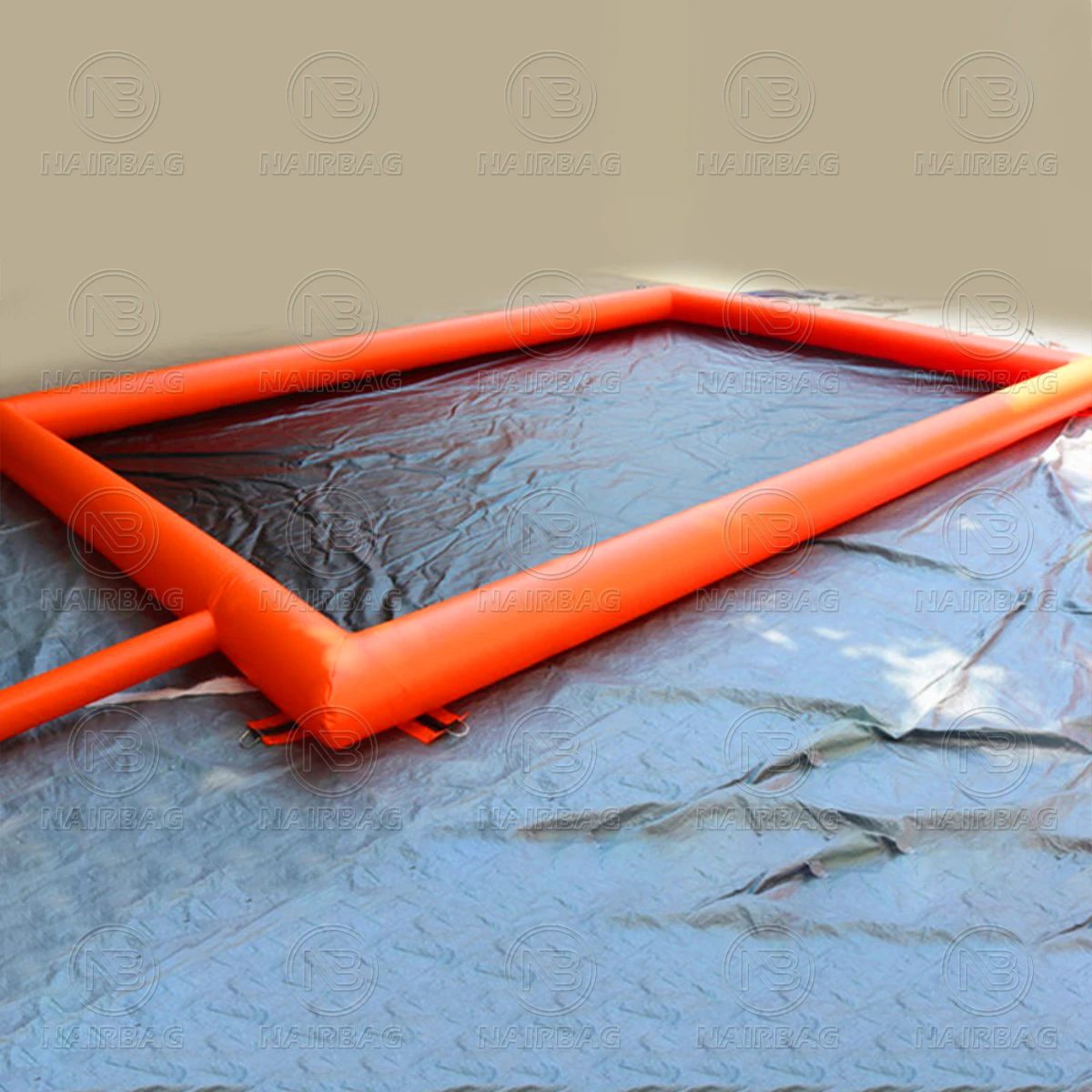 Mata do mycia samochodu, dmuchany basen, mata do mycia samochodu z poduszką powietrzną, przenośna dmuchana mata do mycia samochodu do czyszczenia samochodów i zbierania wody.