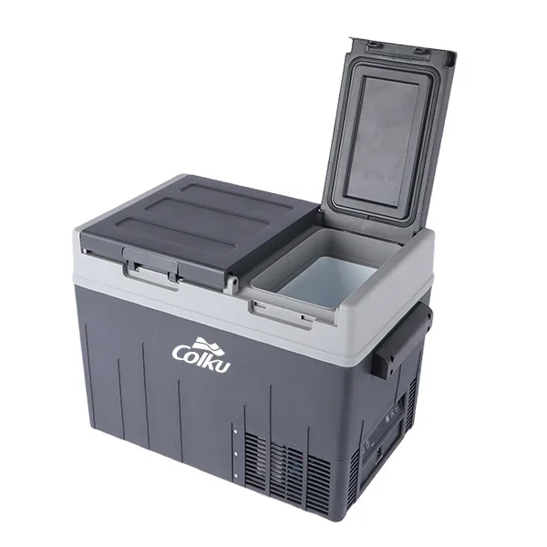 Hot Selling Truck Fridge 12V Dual Zone Camping Freezer 36L Mini Portable Car Refrigerator